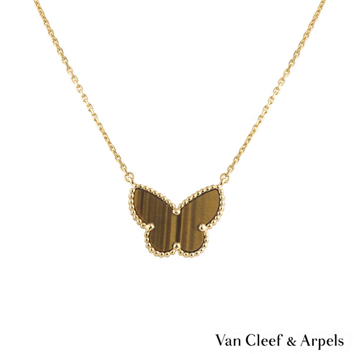 van cleef necklace butterfly